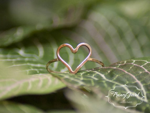 Cuore, anello Cuore, oro Fairmined Ecologico, anello oro, oro 22ct, minimal, lavorato a mano, gioiello cuore, fatto a mano, made in Italy